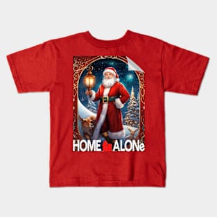 home alone merry christmas new version poster style 4 Kids T-Shirt